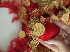 Süslemeli Kına Testisi Hediyelik İsimli Hediyelik Kına 20li