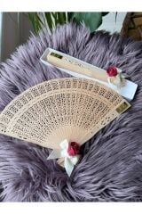 Lüx İsimli Hediyelik Yelpaze