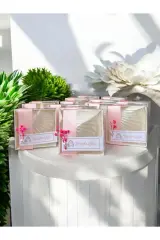 20 adet Kutulu Istiridye Mum Düğün, Nişan , Söz ,kına , Mevlüt , Doğum Günü, Hediyelik