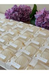 Kutulu İstiridye Mum 10 adet (Düğün, Nişan, Söz, Kına , Mevlit , Doğum Günü , Yılbaşı)