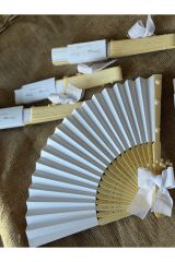 10 adet hediyelik yelpaze bride-kına hediyelik isimli yelpaze