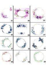 Kişiye Özel Nikah Söz Nişan Çikolatası Kutulu 48li