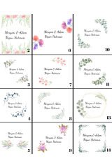 (ELİT ÇİKOLATA)kişiye Isme Özel Nikah-söz-nişan -bebek-hediyelik Baskılı Madlen Çikolata 72 Adet