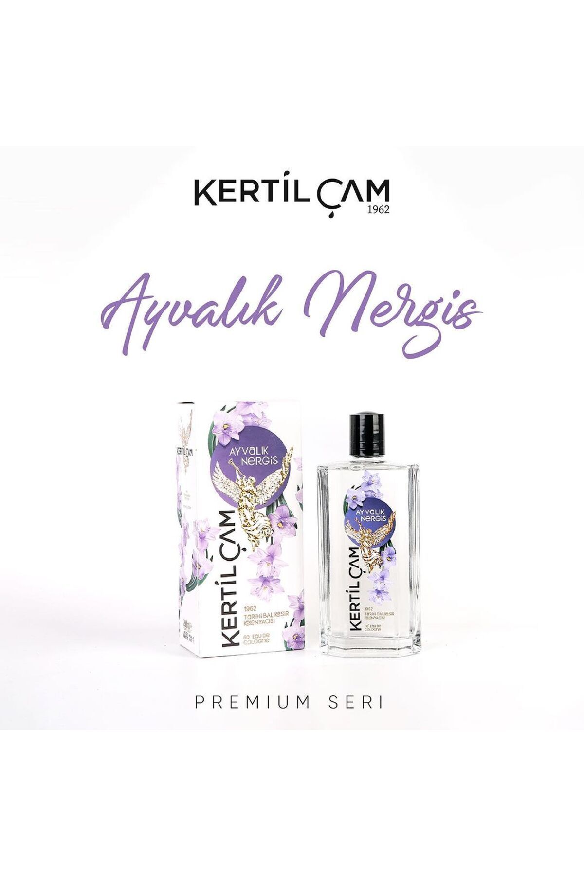 Ayvalık Nergis Kolonyası 200 cc Cam Şişe