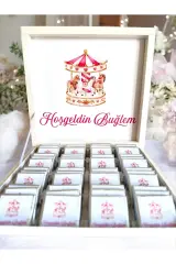 Yeni Atlıkarınca Modeli Kız bebek Çikolatası 48adet(elit çikolata)