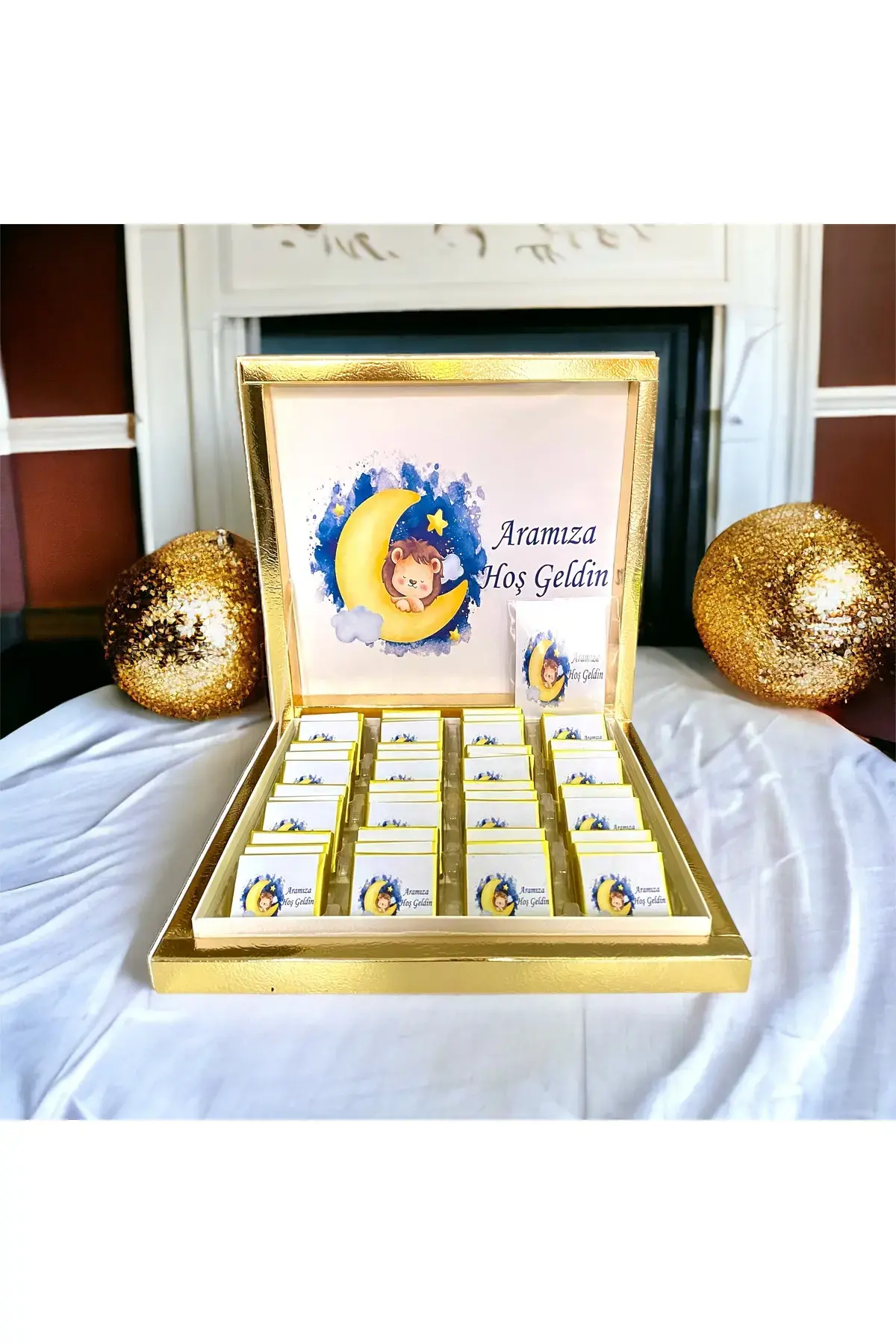 isme özel bebek çikolatası