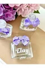 Mevlid-Doğum Bebek kolonyası Cam İsimli 10lu Hediyelik Kolonya