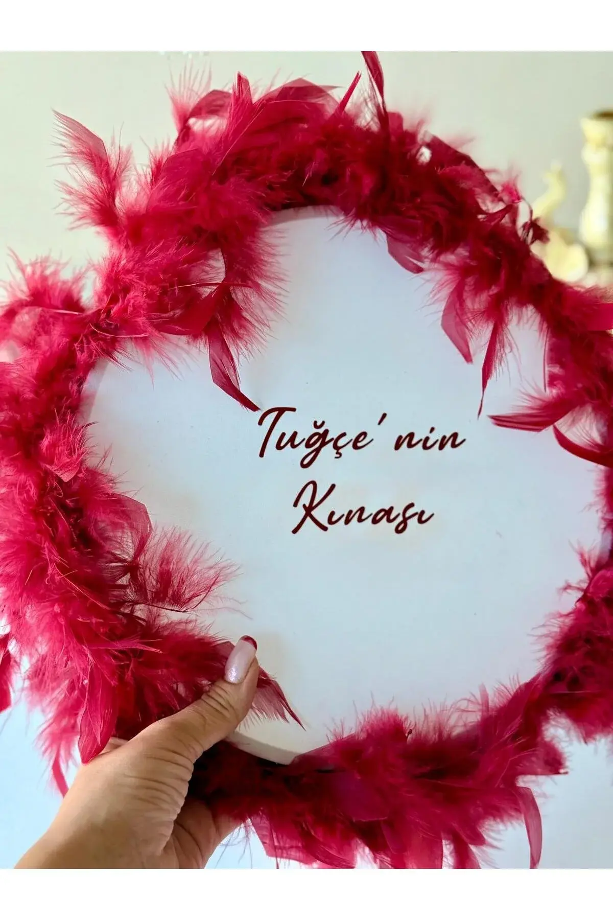 İsimli Gelin Tefi (Kına-Düğün-Bride)