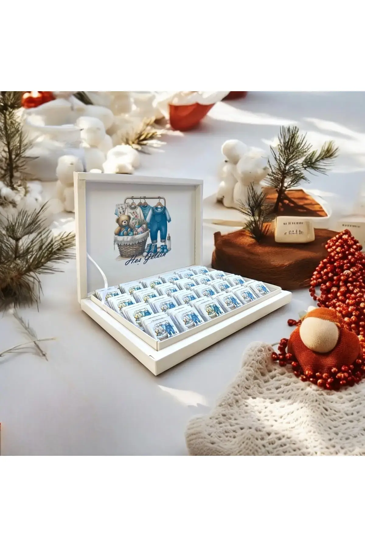 NEW!! (ELİTÇİKOLATA) Isme Özel Erkek-kız Bebek Çikolatası Dogum-yaş Günü-hediyelik Çikolata 72