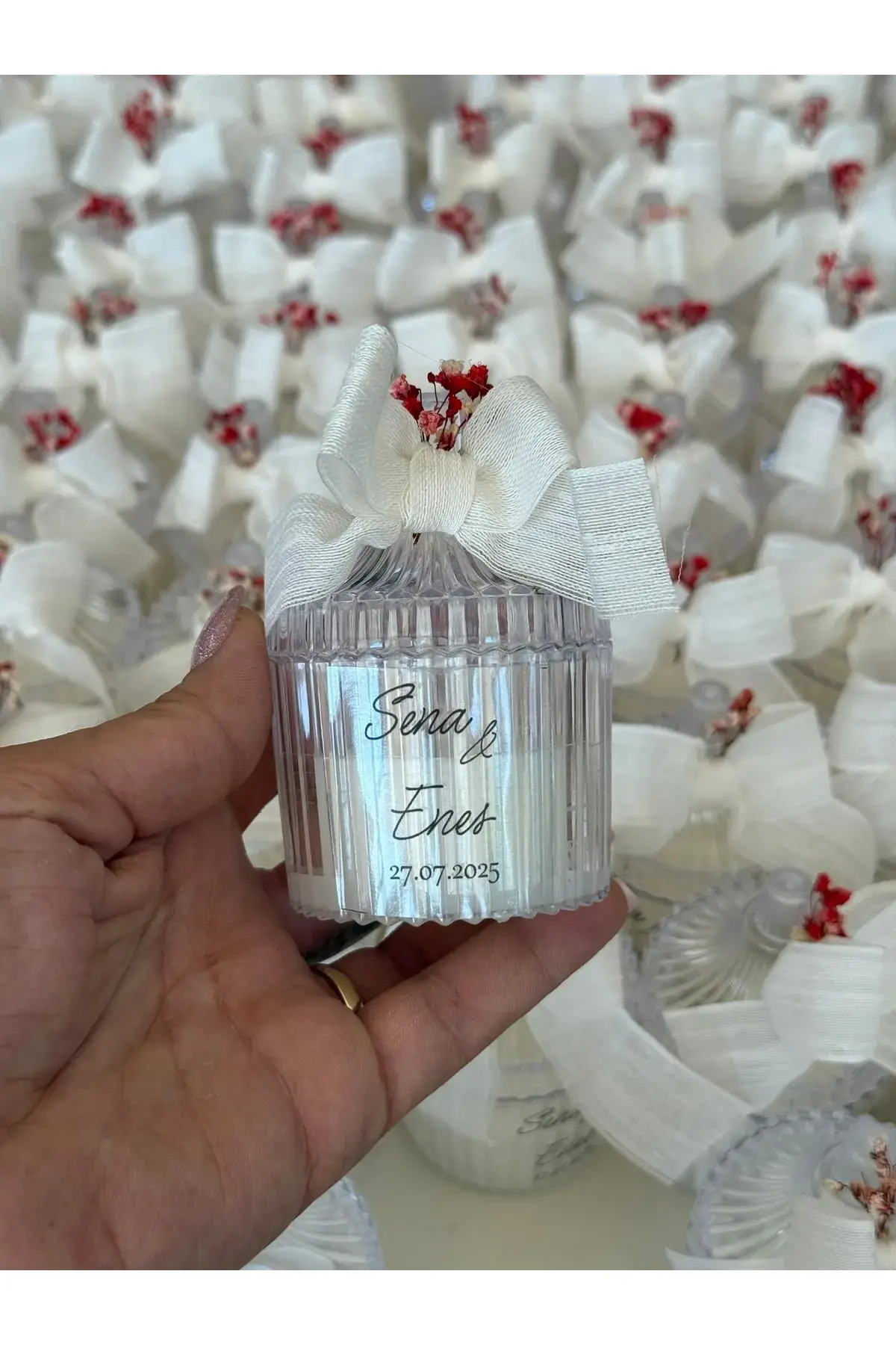 Hediyelik Kokulu Mumlar , Nikah Şekeri, Doğum, Sünnet, Düğün Nişan Söz 10 Adet.