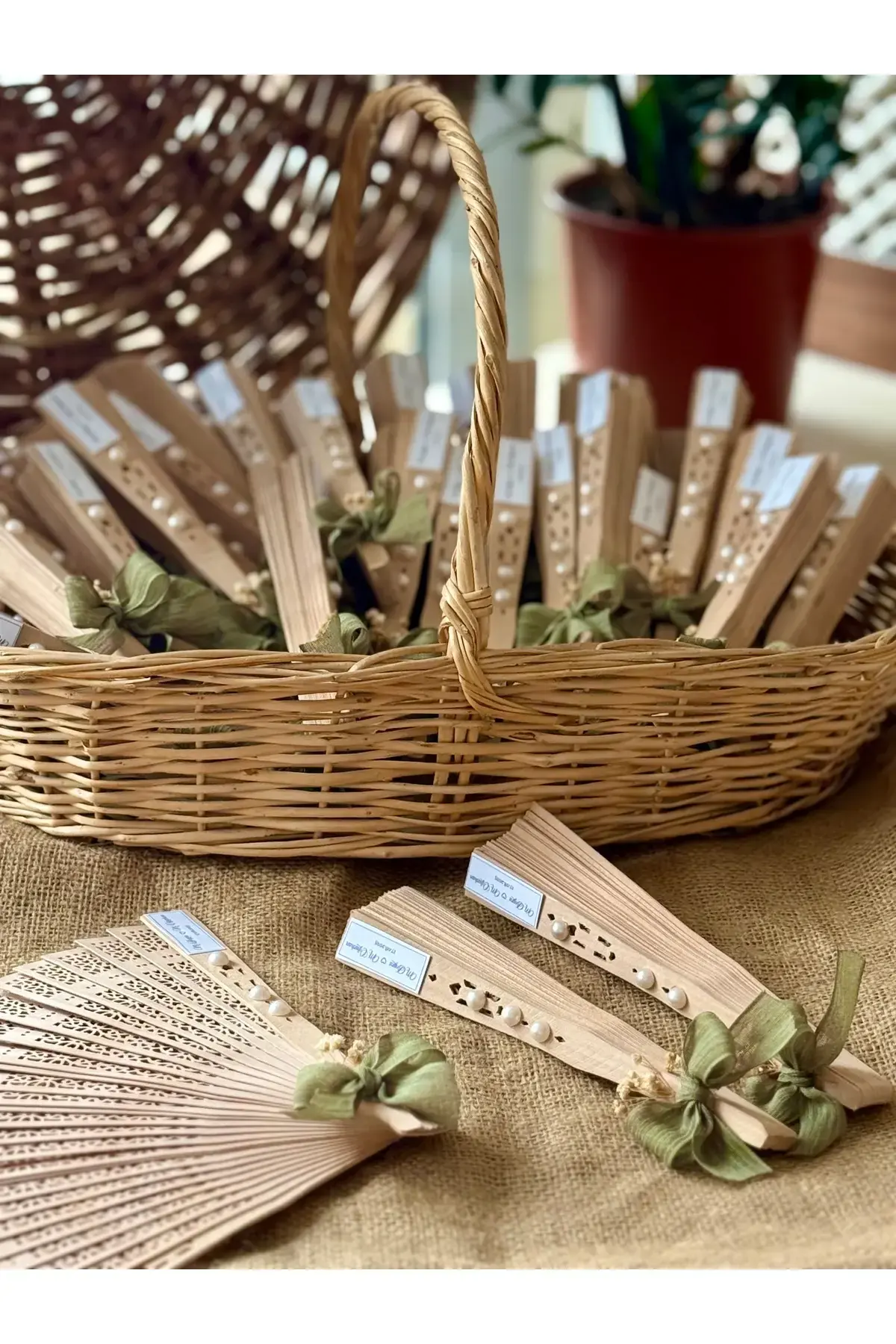 10 adet Yelpaze hediyelik Bride yelpazesi Düğün-Kına Hediyelik Yelpaze