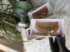 Nikah-Kına-Söz-Bride hediyelik Ahşap Tarak 10adet