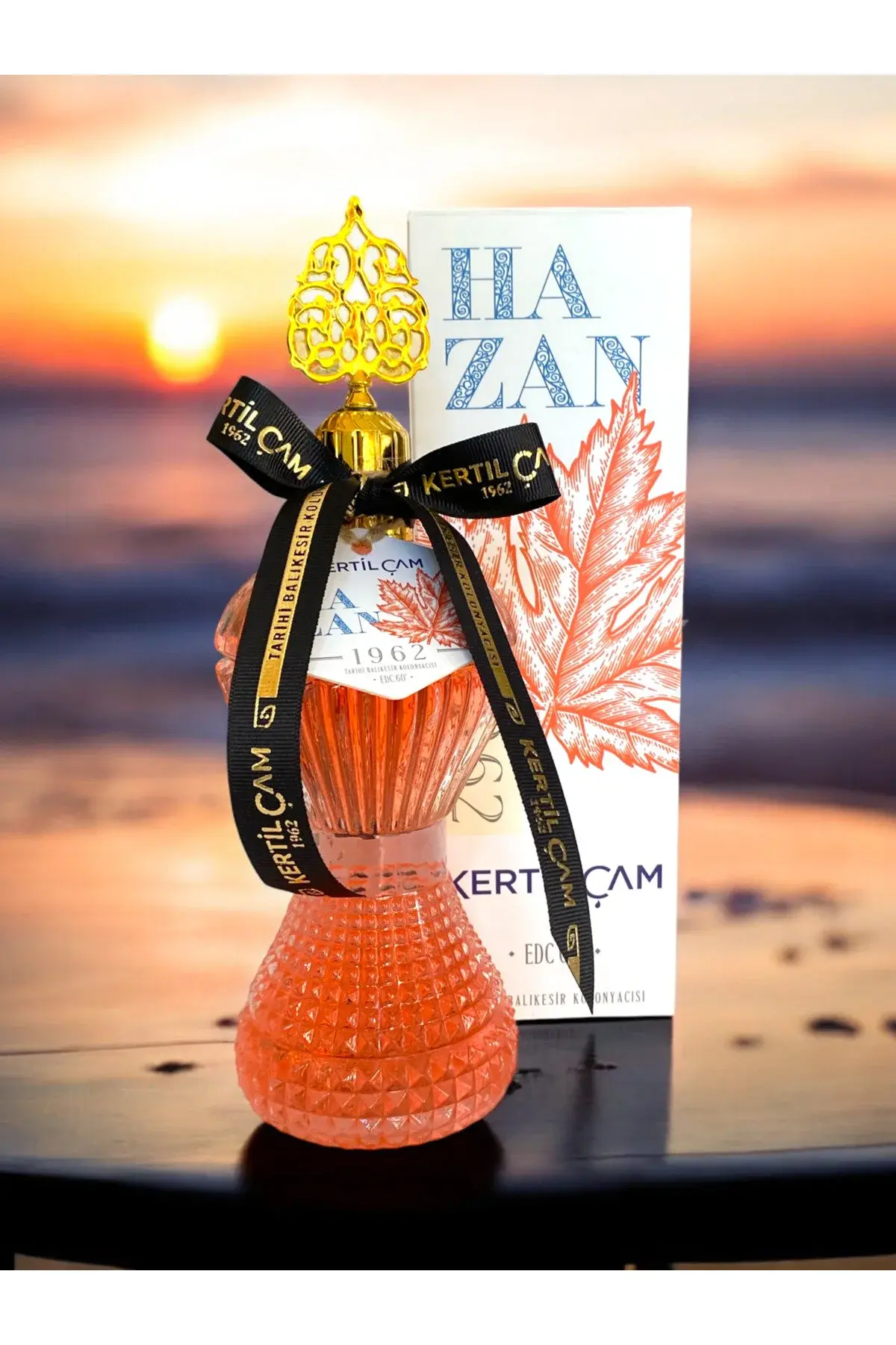 Kertil Çam Hazan Cam Dekoratif Deluxe Kolanya 500cc