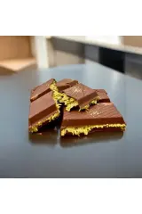 Orijinal Dubai Çikolatası Antep Fıstıklı Kadayıflı 200gr (Belçika Çikolatsı)büyük tablet