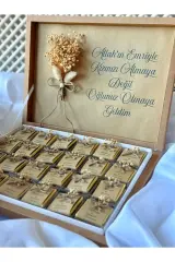 Söz- Düğün - Nişan- Nikah - Kız İsteme Çikolatası Hediye 48'li Çikolata